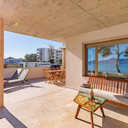 Villa Mar I Pins: Modern Beachfront Retreat With Private Pool